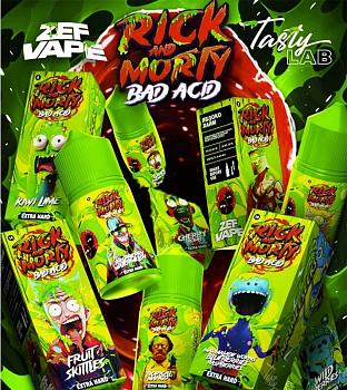 Ар RICK and MORTY BAD ACID HARD "Клубника малина лайм" 30-20
