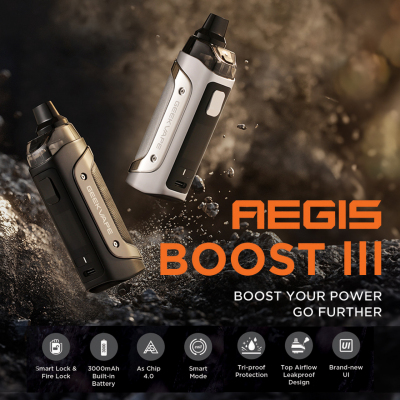 Geek Vape Aegis Boost 3 3000mAh KIT (Midnight Red)